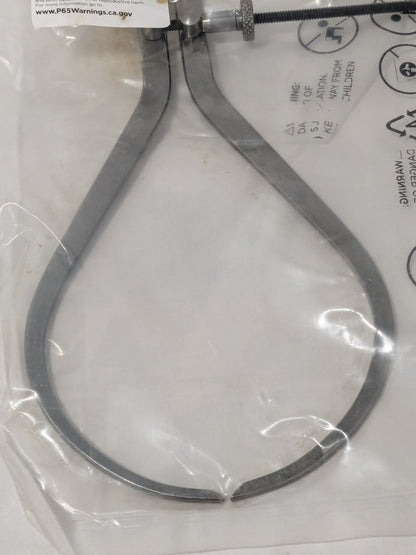 Outside Caliper: 10 Inch Leg, Spring Joint, Steel, Polished OD/10
