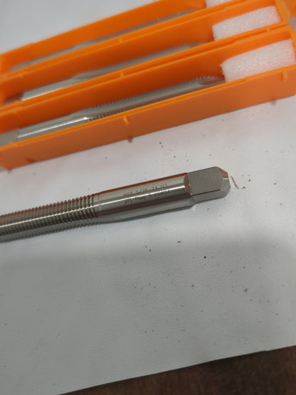 HERTEL Spiral Point Taps 4pc : 5/16-24 UNF, 2 Fl HSS, K008419AS