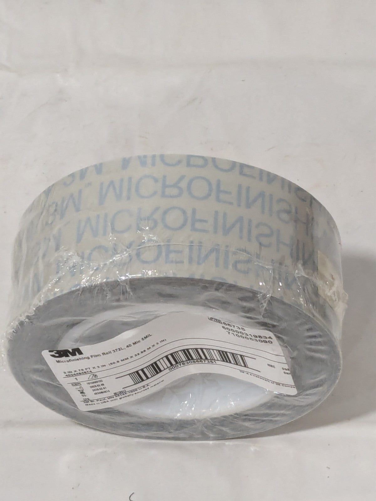 3M 372L Microfinishing Film 40 Mic 5 Mil 2" x 75' x 3" Roll 66735
