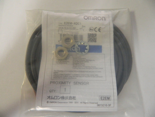Omron NPN 2mm Detection Cylinder Shielded Inductive Proximity Sensor E2EMX2C12M