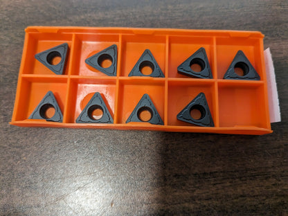 HERTEL Turning Insert 9pk TCMT 32.53LP HC1250T, Solid Carbide 1002415