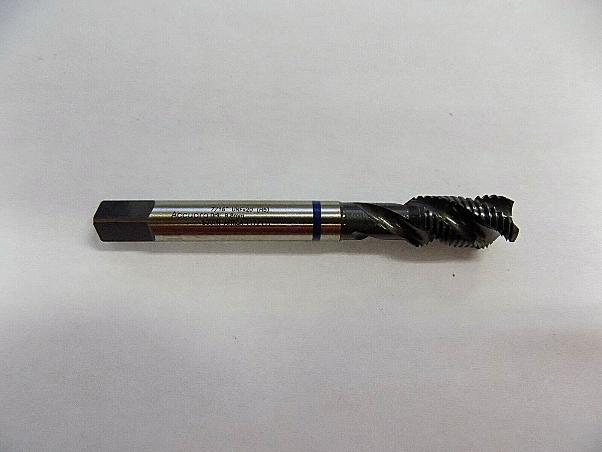 Accupro 7/16" - 20 Unf H5 3 Fl OC  Hss Spiral Flute Taps  QTY 3 62010178