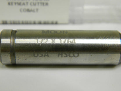 Moon Cutter 1/2" Diameter, 1/64" Wide HSS KeySeat Cutter CNWKY50-164