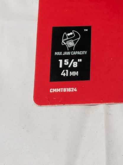 Craftsman Adjustable Wrench 12 in. L CMMT81624