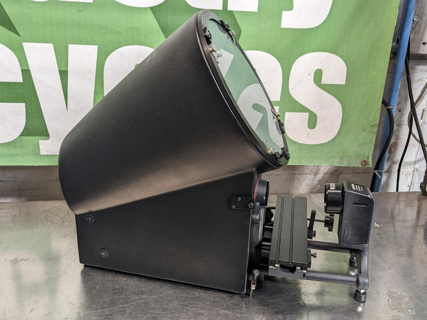 SPI Horizontal Optical Comparator 12" Screen 10x 20x 40x Lenses PARTS / REPAIR