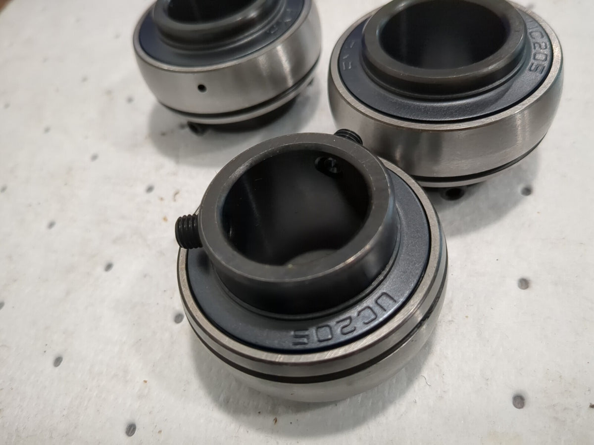 3pk of Insert Bearings Race Width 0.6693in Static Load Capacity 740.0 UC20516G5X