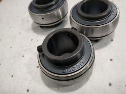 3pk of Insert Bearings Race Width 0.6693in Static Load Capacity 740.0 UC20516G5X