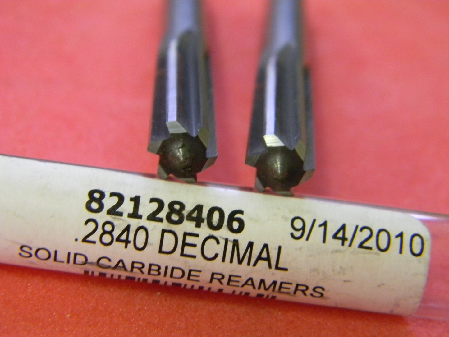 Precision .2840" x 1-1/8" x 3-1/4" 6F Carbide Chucking Reamers Qt