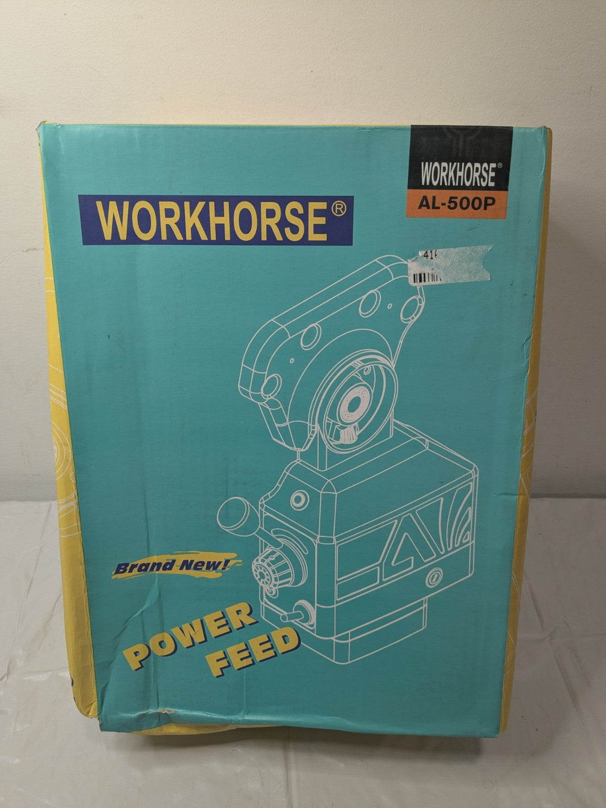 WORKHORSE Milling Machine Power Feed 780 In/Lb Max Y-Axis Cross Feed AL-500PY