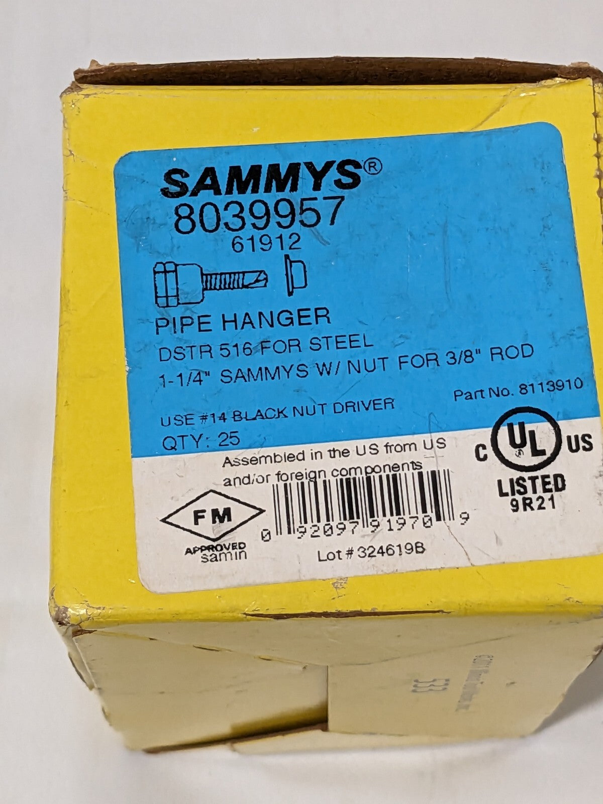 ITW BUILDEX Threaded Rod Anchor Qty 25 8039957