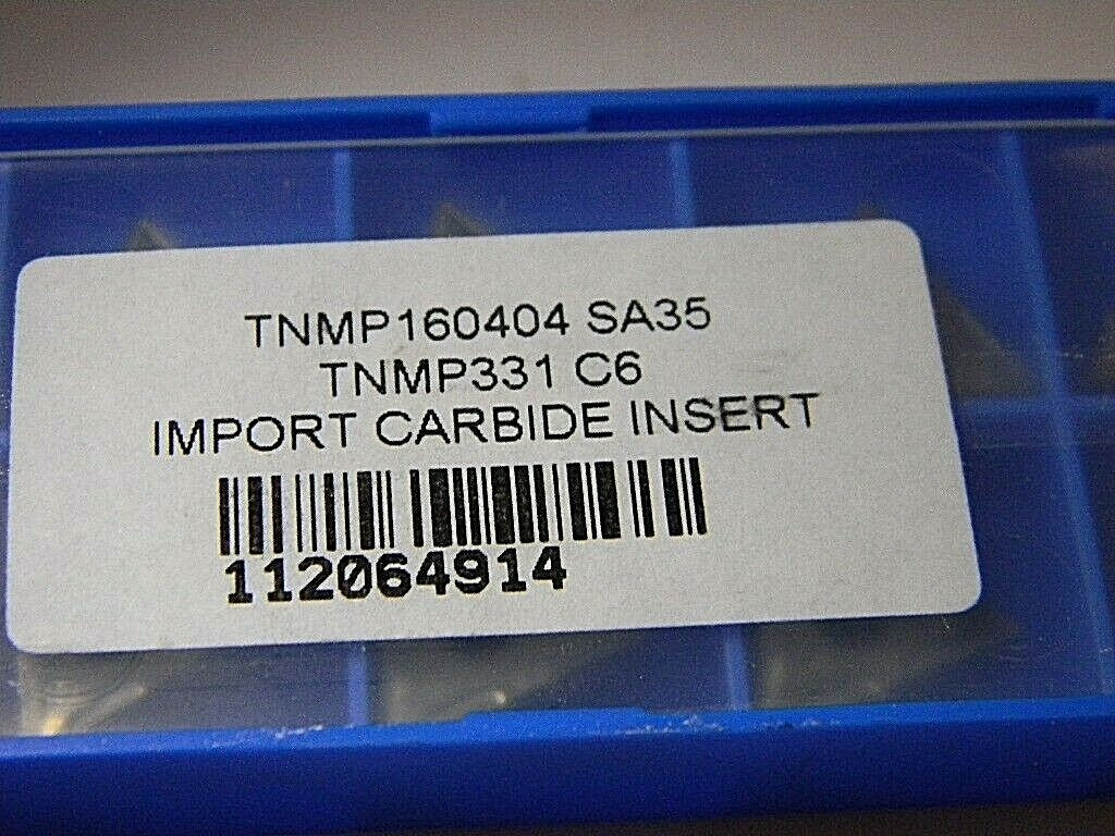 Precision Carbide Inserts TNMG160404 TNMG331-33 SA35 C6 Qty. 10 112064914
