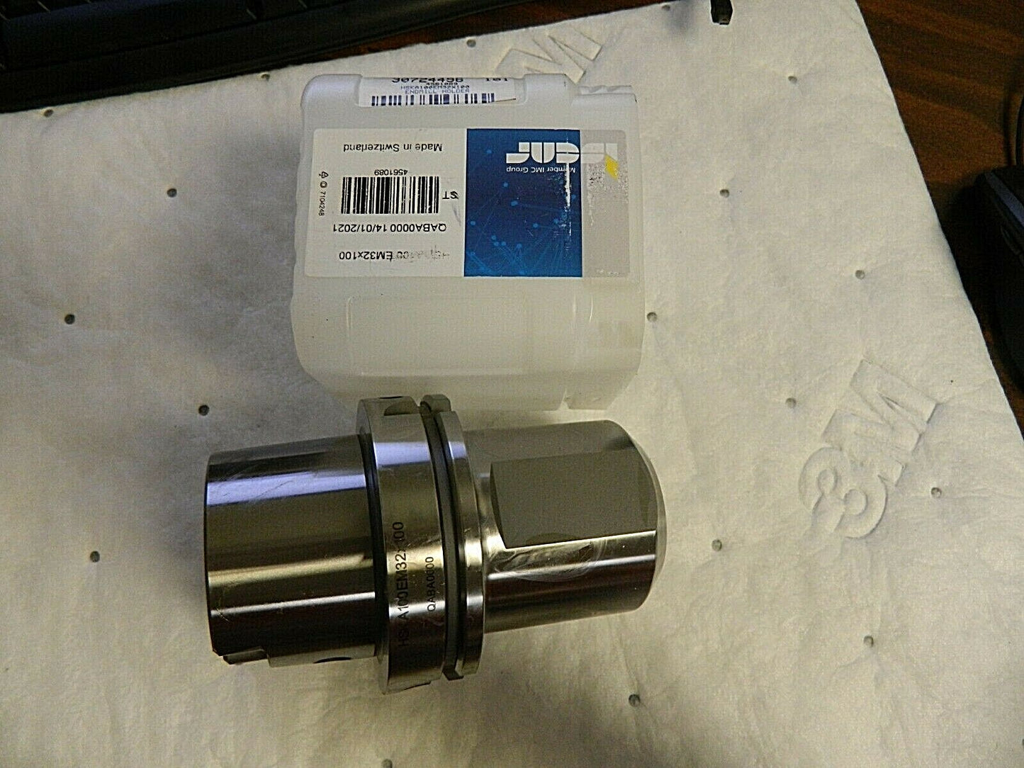 Iscar HSK100A Taper Shank 32mm Hole End Mill Holder/Adapter 4561089