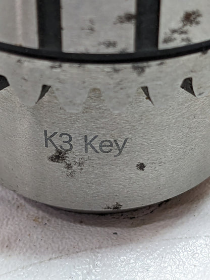 ACCUPRO Drill Chuck: 1/32 to 1/2 Capacity, Tapered Mount, JT3 63673545