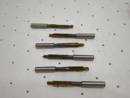 6ct of Solid Pilot Counterbores HSS #4 Compatible .111" Pilot 08860041