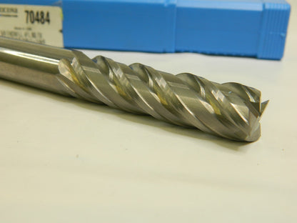 SGS SC Sq End Mill 5/8" Dia, 2-1/4" LOC 5" OAL, 4 FL 5/8'&ap