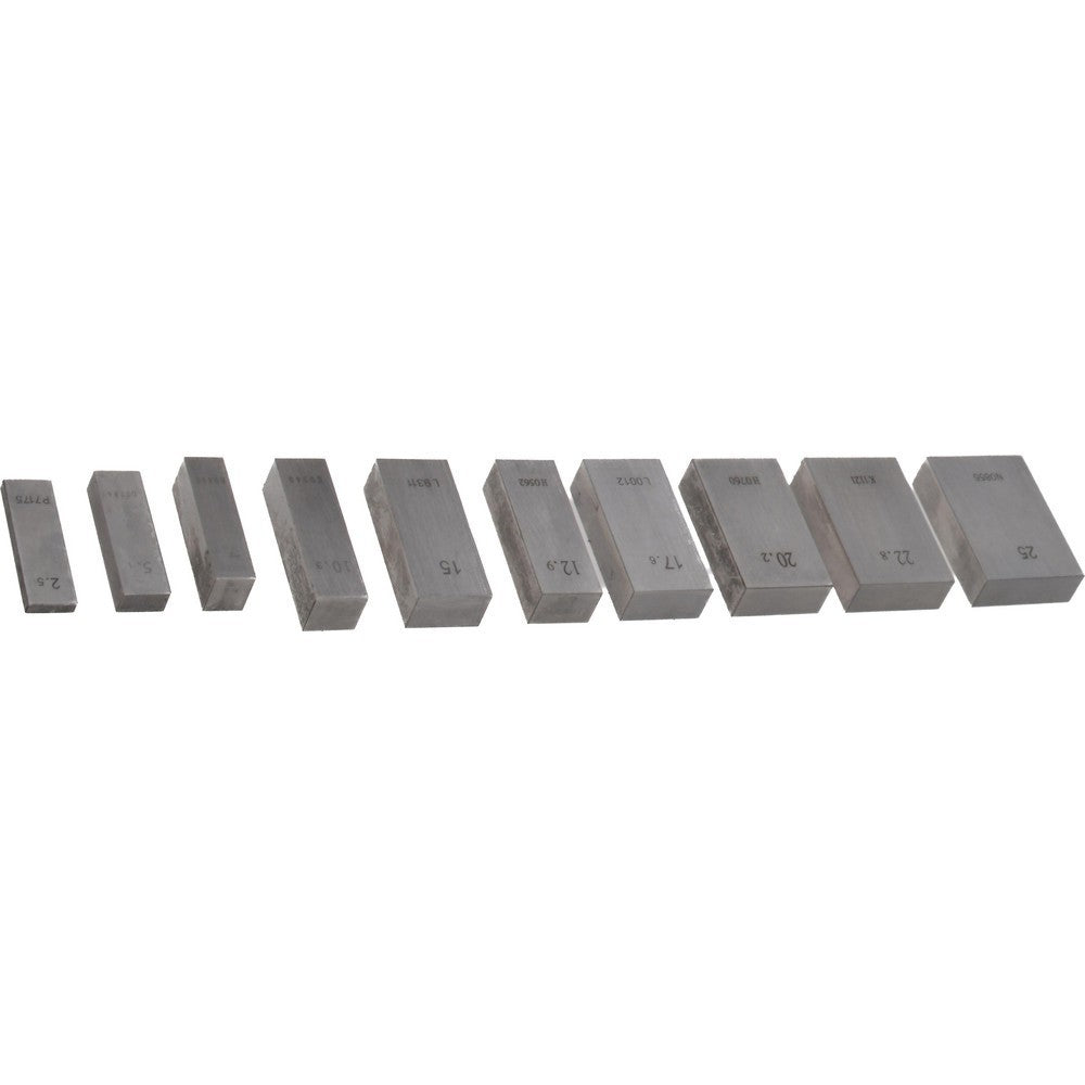 SPI Gage Block Set AS-2 Grade Steel 10 Pc 11-350-6