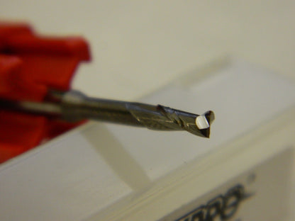 ACCUPRO Square End Mill: 3/32   Dia 2 fl carbide qty 2 6500706