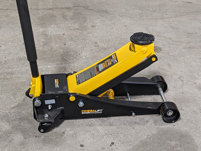Omega Magic Lift Low Profile Hydraulic Floor Jack 3-1/2 Ton Capacity 29038