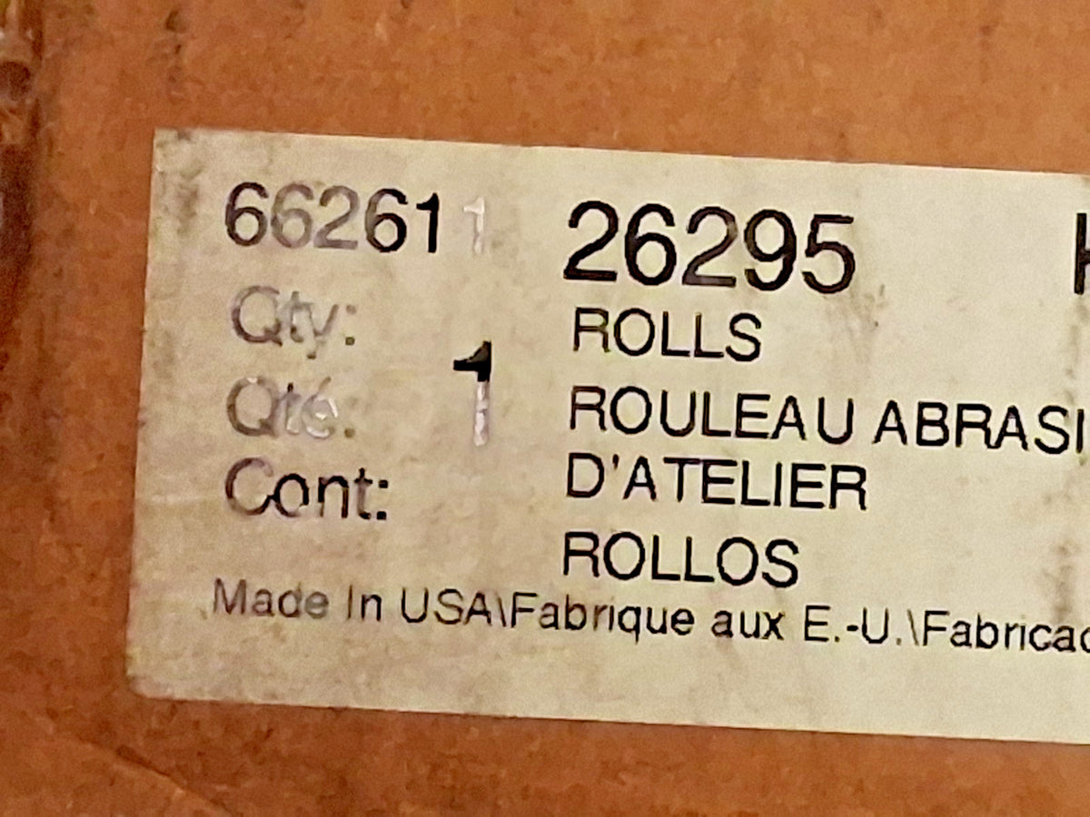 Norton Aluminum Oxide Shop Roll 2" Wide 50Yd L 180 Grit 66261126295
