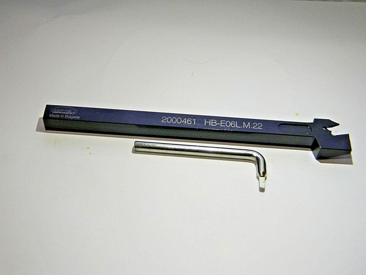 Hertel 1.18" HB Left Hand Indexable Cutoff Toolholder HB-E06L.M.22 2000461