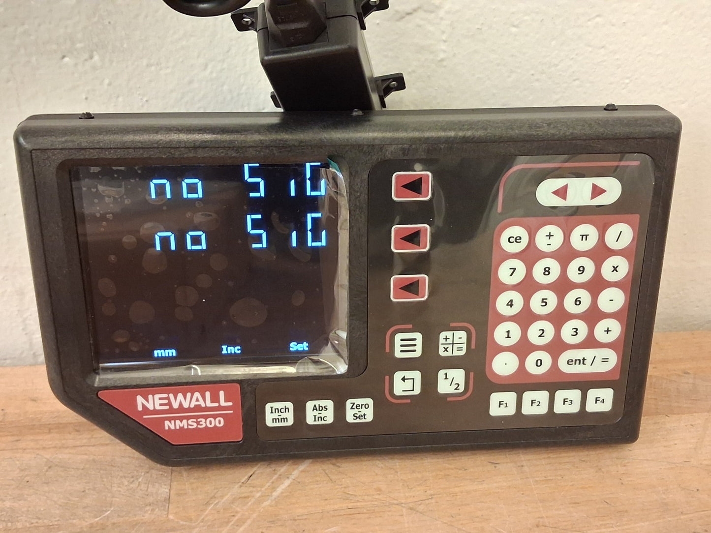 Newall Digital Readout Mill Package 12" x 36" Travel 2-Axis NMS300 DRO Display