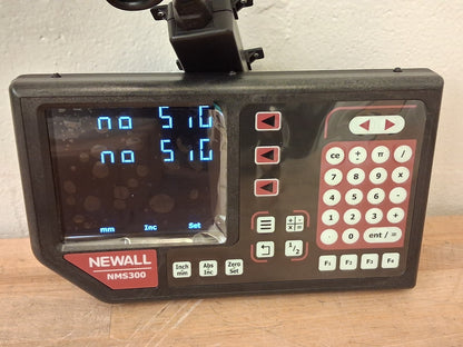 Newall Digital Readout Mill Package 12" x 36" Travel 2-Axis NMS300 DRO Display