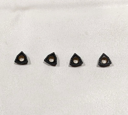 KENNAMETAL Carbide Indexable Insert KCU25 DFTX20204MD   *4 Inserts*   5692804