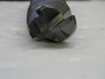 ACCUPRO 1 Diam 4 Flute Solid Carbide 1/8 Corner Radius End Mill 12183179