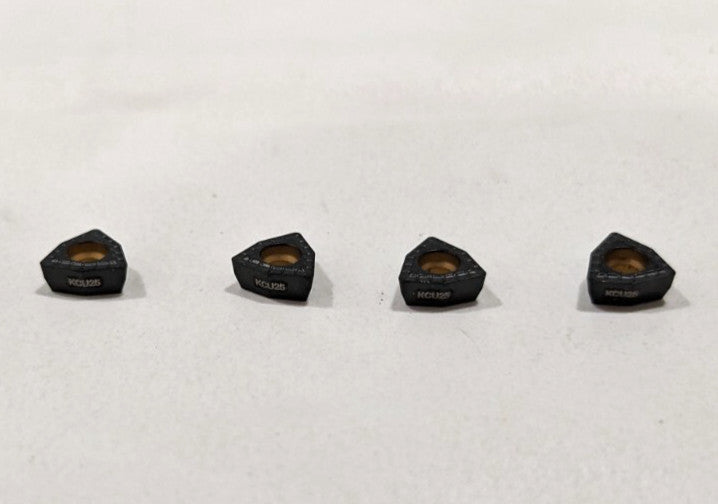 KENNAMETAL Carbide Indexable Insert KCU25 DFTX20204MD   *4 Inserts*   5692804