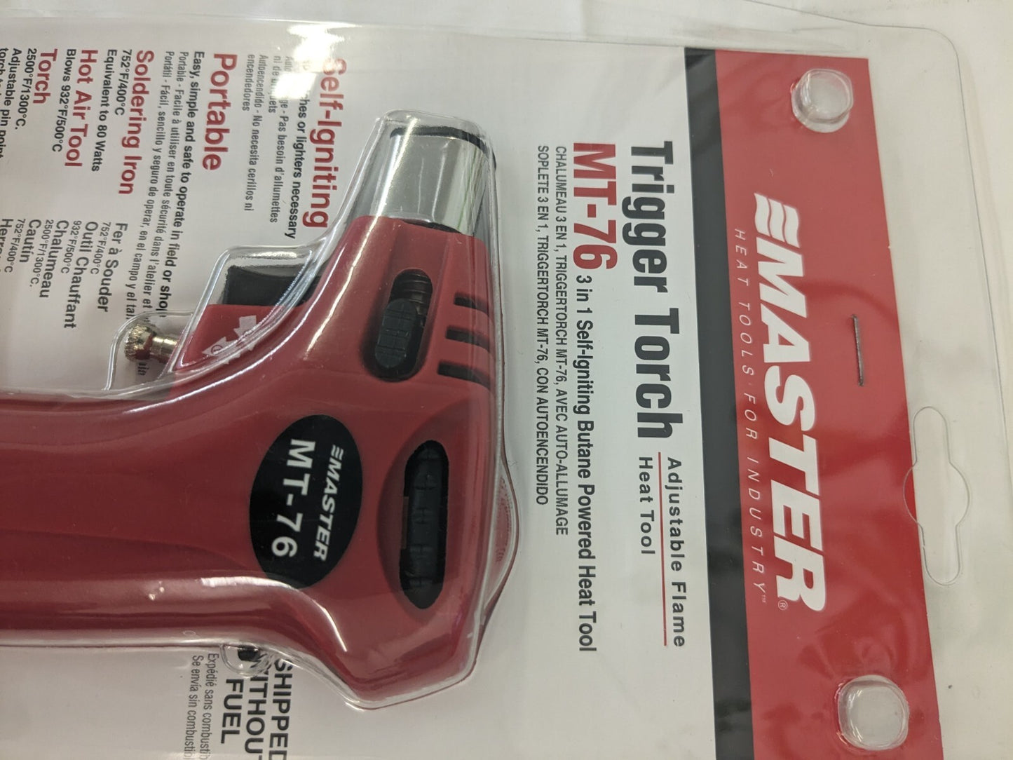 MASTER APPLIANCE Butane Trigger Torch MT-76