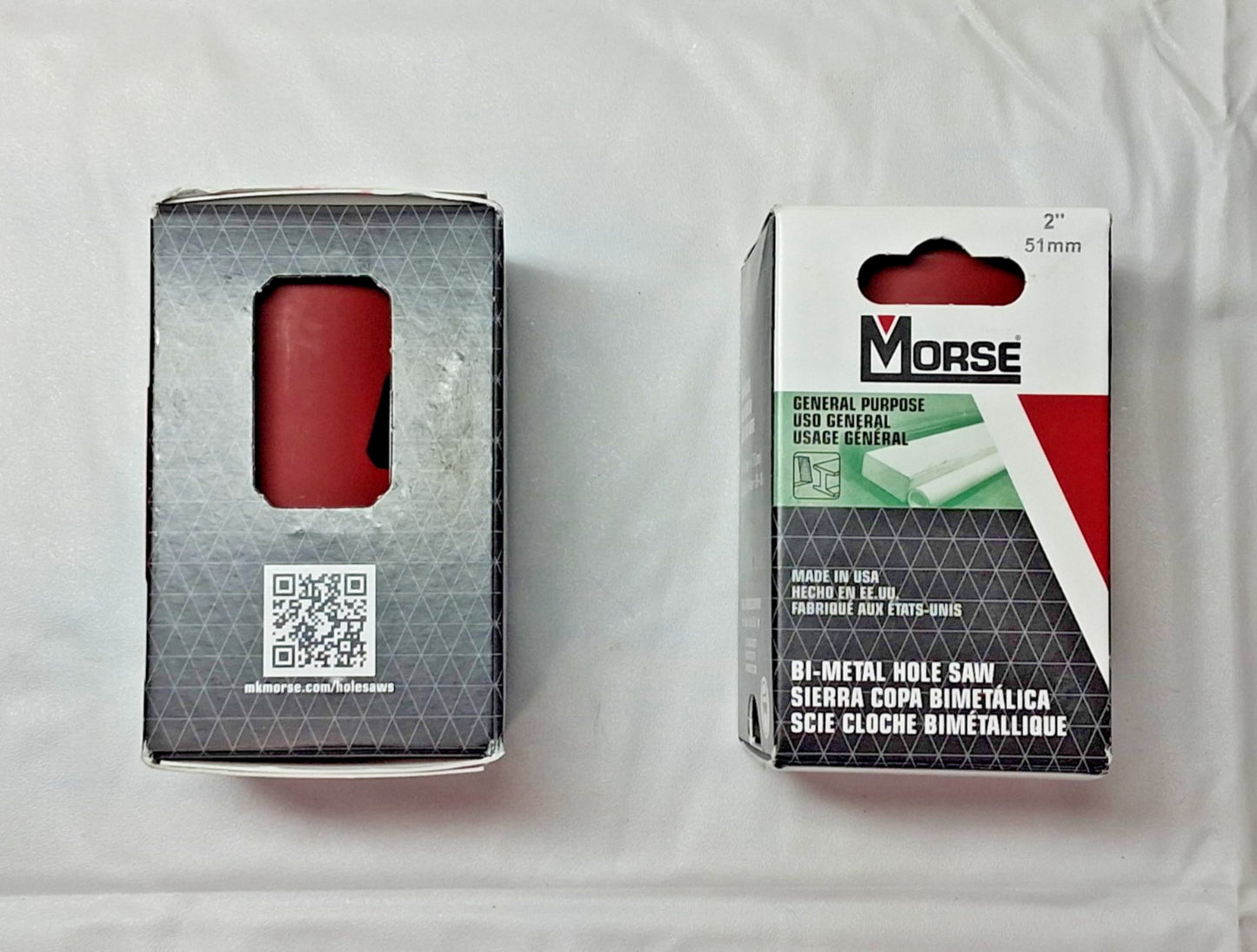 M.K. MORSE Hole Saws MHS32 Saw Dia 2" QTY2 177320