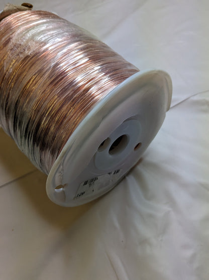 Copper Bus Bar Wire, 16 Gage, 0.0508 Diam x 1,890' L, Bare UAXV16 DAMAGED SPOOL