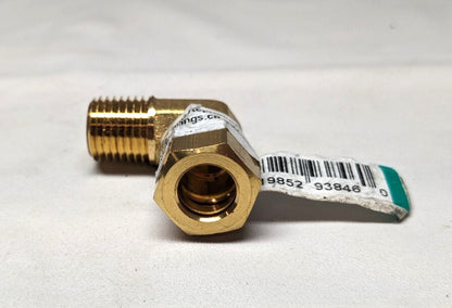 ANDERSON METALS Male Elbow 3/8" x 1/4" Tube MNPT / Comp  *4 PACK*  750069-0604