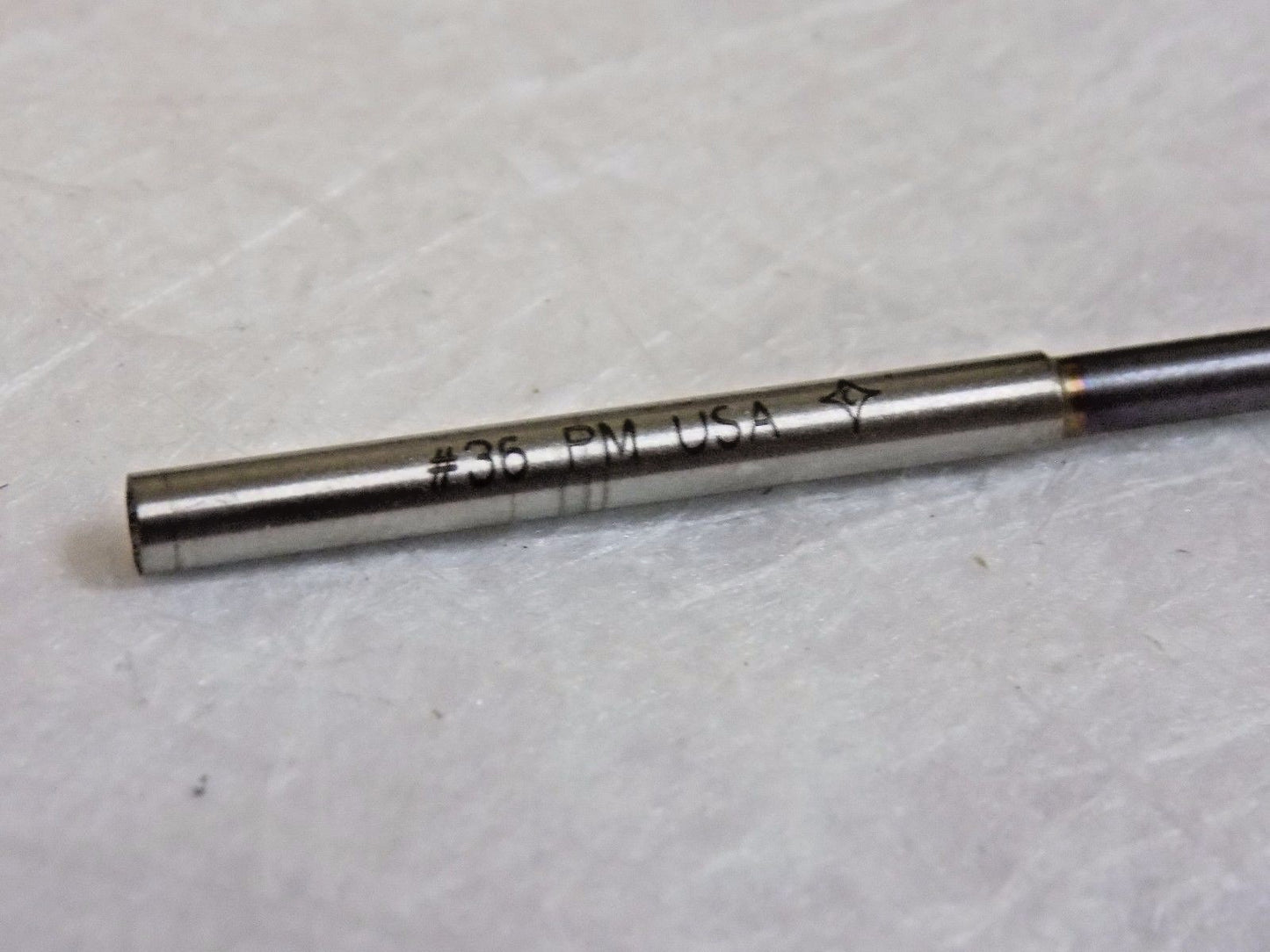 Cleveland Jobber Drill #36 x 1-7/16" x 3" 118º Bright HSS Qty. 2 #C52566