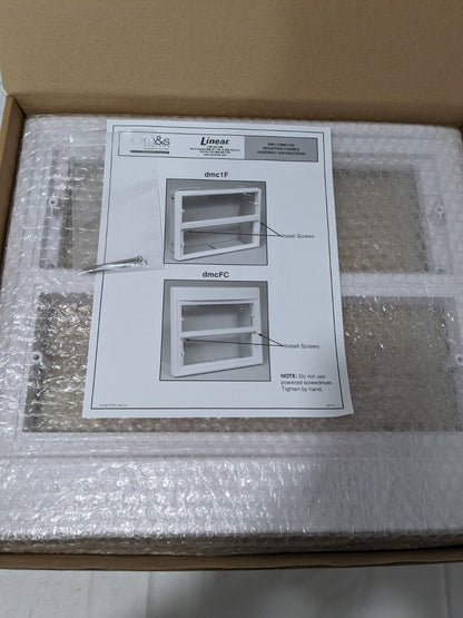 M&amp;S Systems Combination Retrofit Mounting Frame, White DMCFC