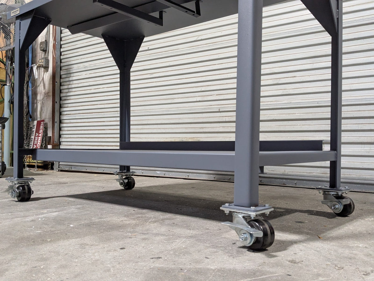 Durham Heavy Duty Mobile Work Bench 12 Ga. Steel 60" W x 30" D x 39" H
