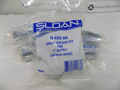 Sloan Sweat Solder Kit for 1" Urinal Flushometer QTY 5 kits  H-633-AA 74720