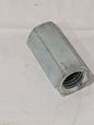 2-3/4" OAL Steel Standard Coupling Nut 1-8 UNC Zinc-Plated Finish 204731