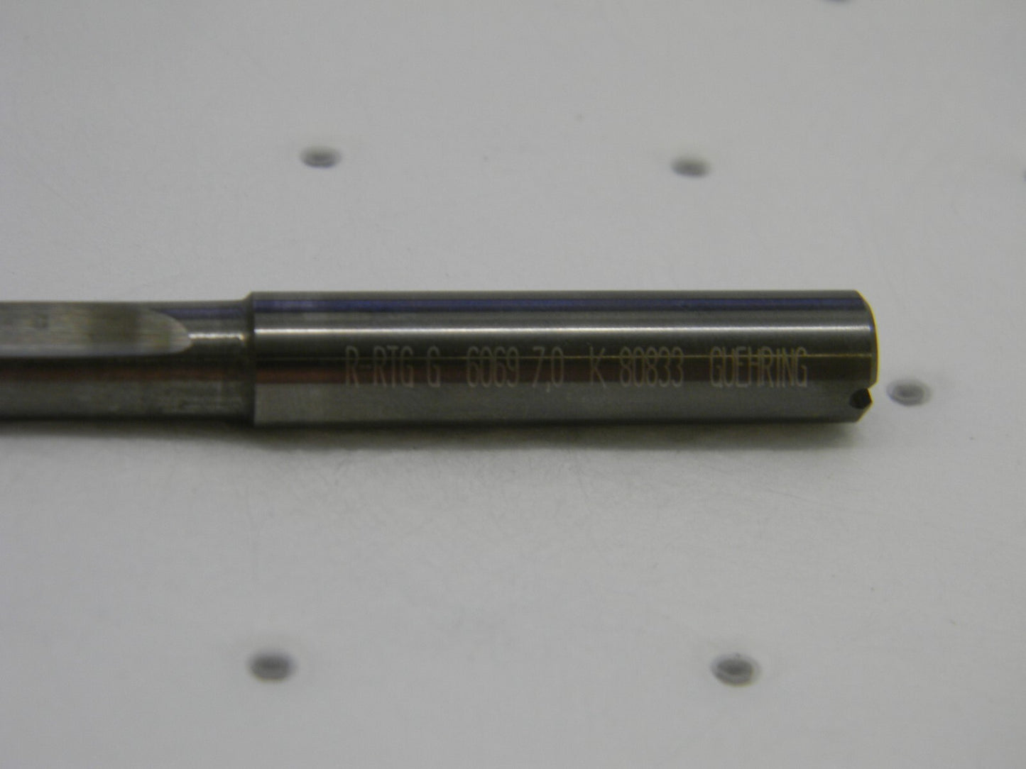 GUHRING Die Drill Bit: 0.2756 Dia, 130 °, Solid Carbide 9060690070000