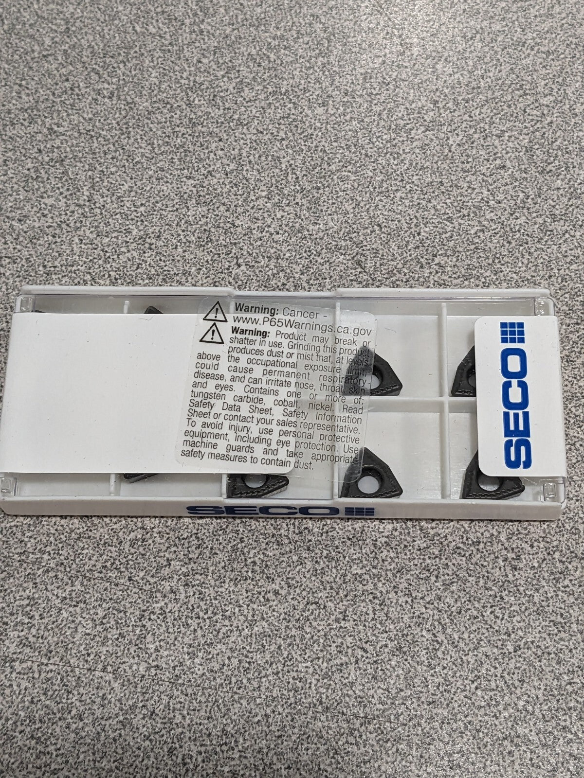 SECO Indexable Drill Insert: WCMX0585 DP3000, Solid Carbide Qty 10 02807376