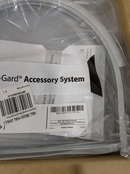 MSA Facepiece V-Gard Metal Frame: Aluminum, Silver Box of 9 10176739