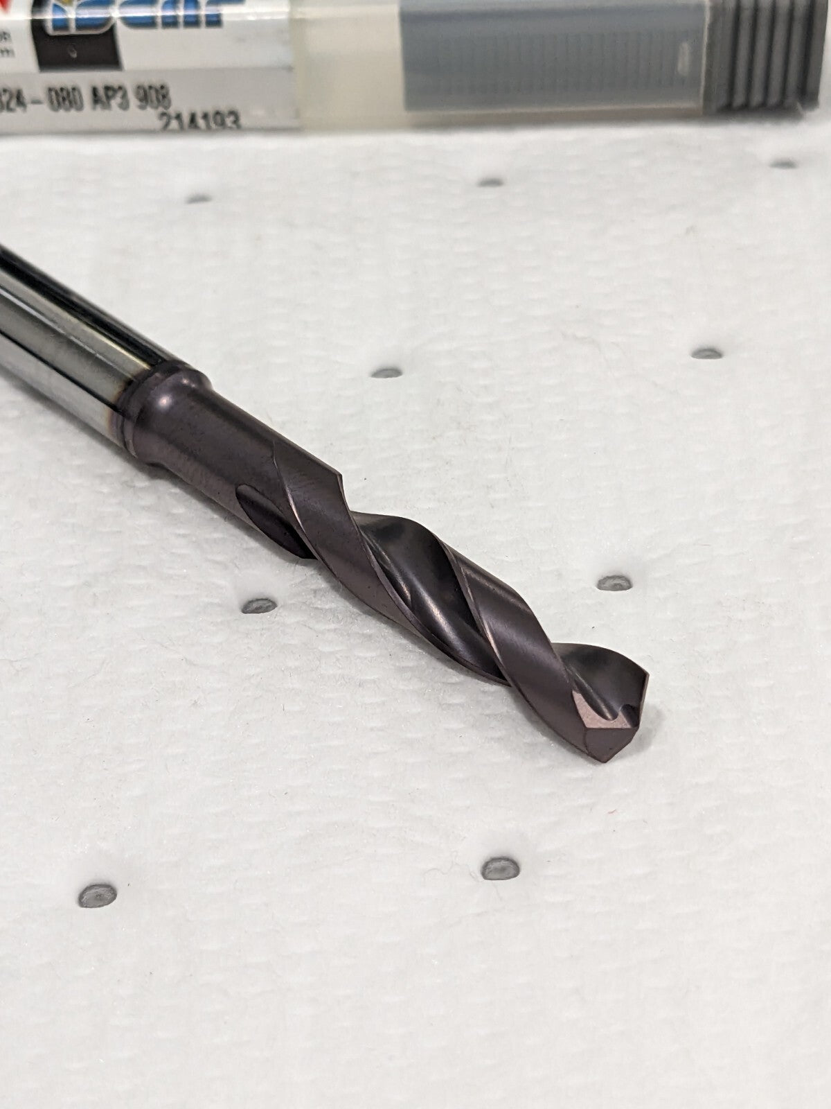 ISCAR Screw Machine Length Drill Bit: 140 °, Solid Carbide 5530354