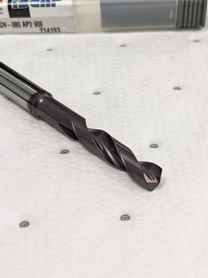 ISCAR Screw Machine Length Drill Bit: 140 °, Solid Carbide 5530354
