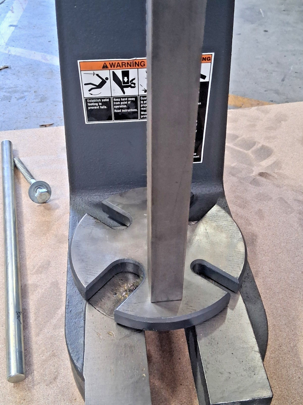Dake Arbor Press 1" Ram 4-1/2" Throat Depth FOR PARTS/REPAIR 901005