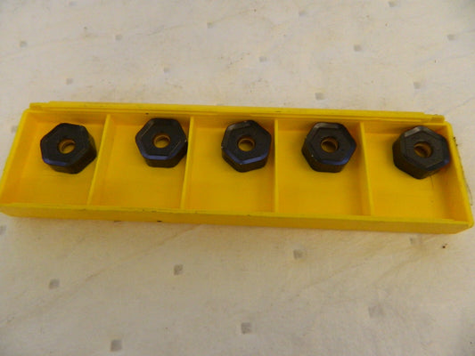 KENNAMETAL Milling Inserts qty 5: HNPJ0905ANSNHD, KCK15, Solid Carbide 3763185
