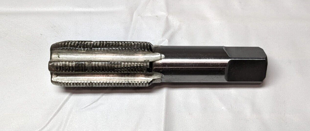 Straight Flute Tap 1-1/4"-12 UNF HSS 4 Flute Plug Chamfer JY4919452