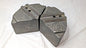 Abbott 2 Piece Serrated Pie Jaws 4" OAH X 60 Degree CIKTT10P1 INCOMPLETE