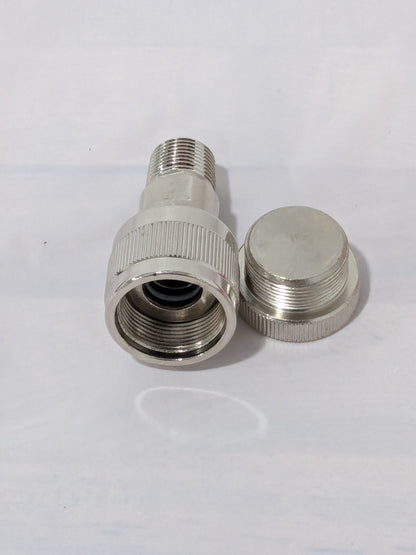 Hydraulic Hose High-Flow Female Coupler: 3/8" Thread, 10000 psi WS-MH-HPC1-046