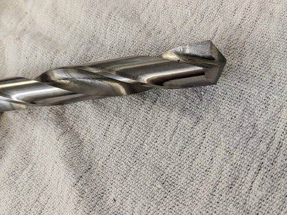 CJT Jobber Length Drill Bit: 43/64 Dia, 118 °, Carbide Tipped 12006719