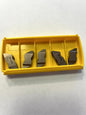 KENNAMETAL Grooving Insert: NG3K KCP10B, Solid Carbide Qty 5 5967847